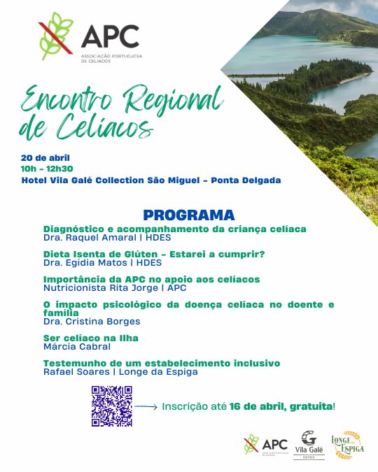 Primeiro Encontro Regional de Celíacos nos Açores