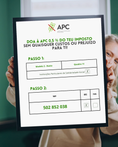 Doe 0,5 % do seu IRS à APC.